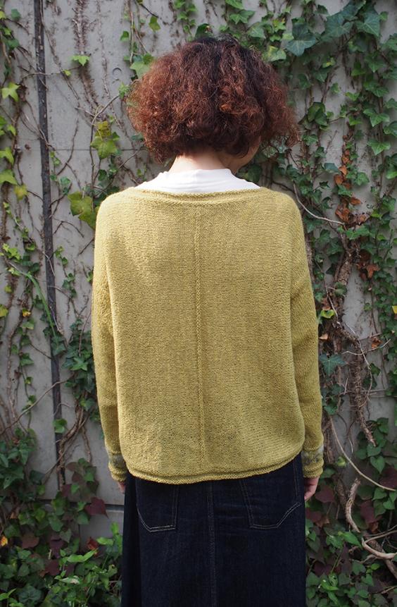Hakobe Cardigan for Women, XS-5X, knit-a2-jpg