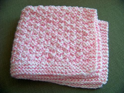Box Stitch Preemie Baby Blanket, knit-s2-jpg