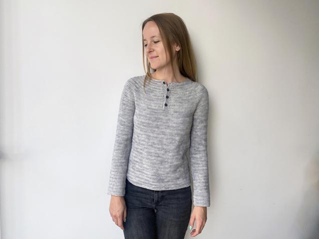 Henley Button Sweater for Women. 27&quot; to 62&quot;-q1-jpg