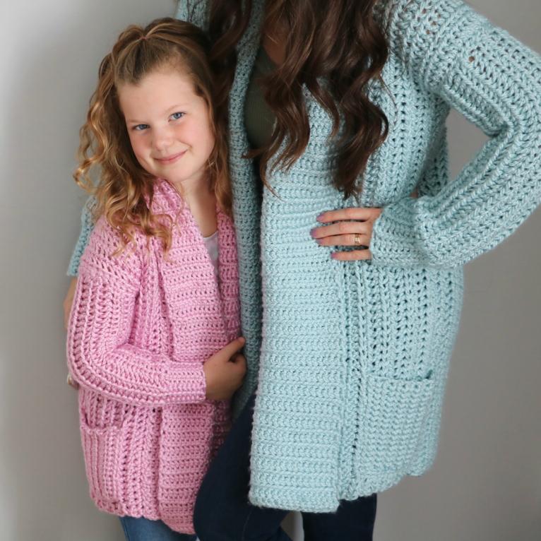 Cuddly as a Cloud Cardigan for Children, 0-3 mos to 12 yrs., for Women, XS-5X-w4-jpg