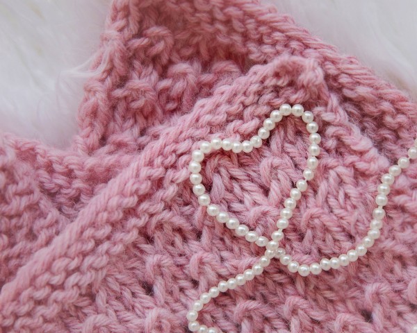 Drops of Love Baby Blanket, knit-a2-jpg