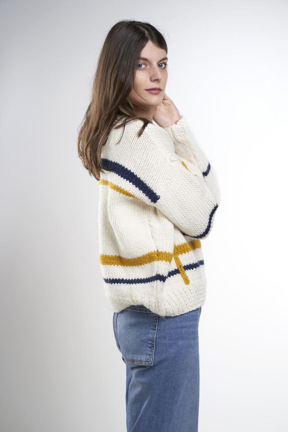 Stonehenge Pullover for Women, M, also adjustable, knit-a3-jpg