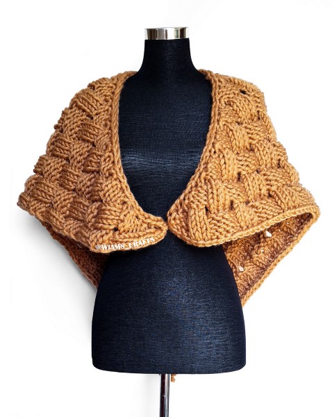 Ginger Basket Shawlette, knit-a3-jpg