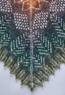 Porcupine Island Shawl, knit-e4-jpg