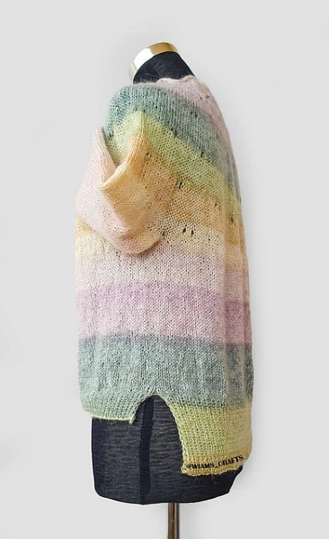 Pastel Stripes Sweater for Women, XS-2XL, knit-a4-jpg