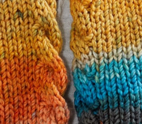 Cabled Colors Cowl, knit-e2-jpg