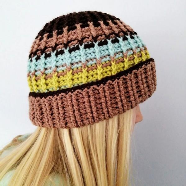 Waffle Scarf and Hat-q3-jpg