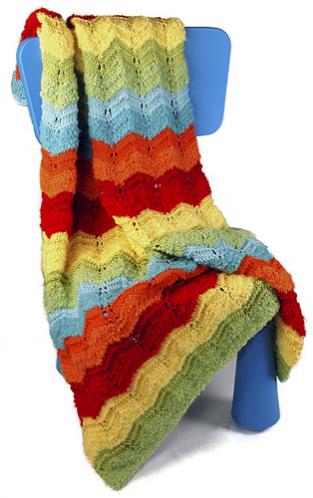 Rainbow Throw, knit-r1-jpg