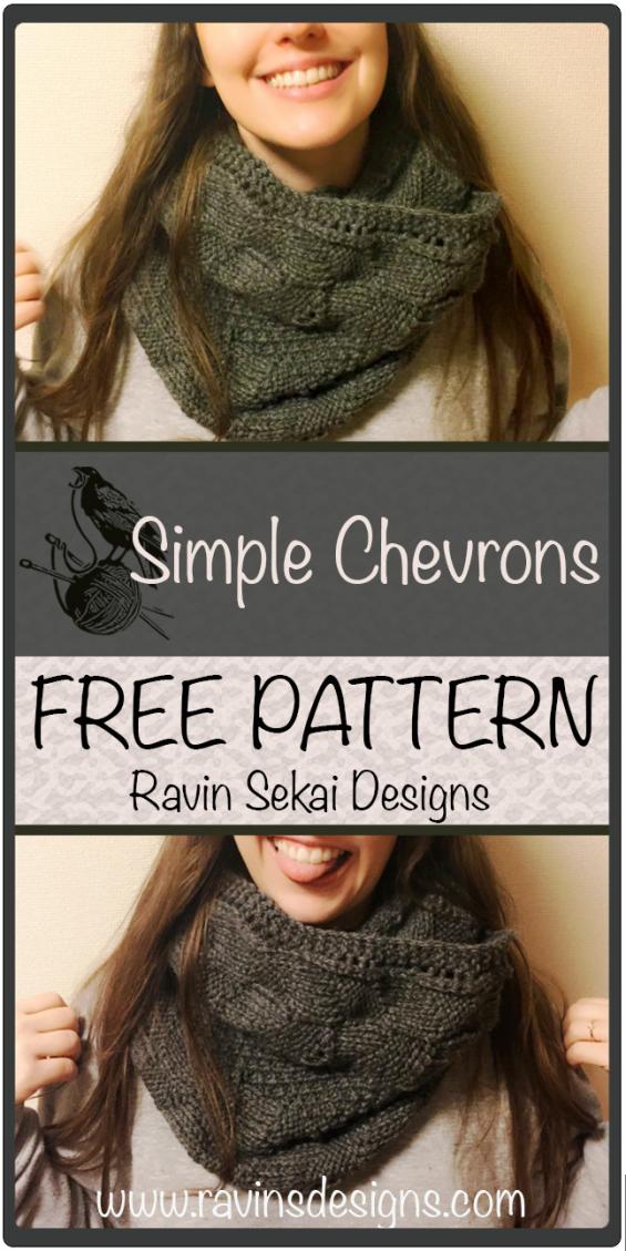Simple Chevrons Scarf, knit-a3-jpg