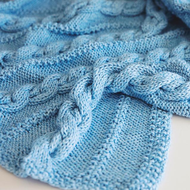 Cuddly Cable Baby Blanket, knit-e2-jpg