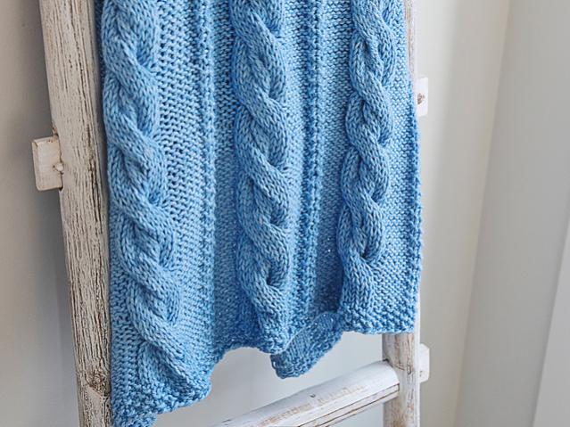 Cuddly Cable Baby Blanket, knit-e3-jpg