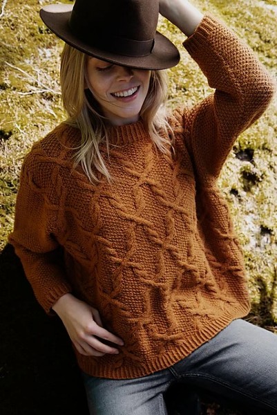 Silvia Pullover for Women, XS-3XL, knit-e1-jpg