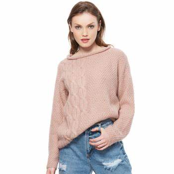 Sweet Lace Pullover for Women, 39 3/8&quot; to 50 3'/8:, knit-sweet-lace-pullover-katia-1-jpg