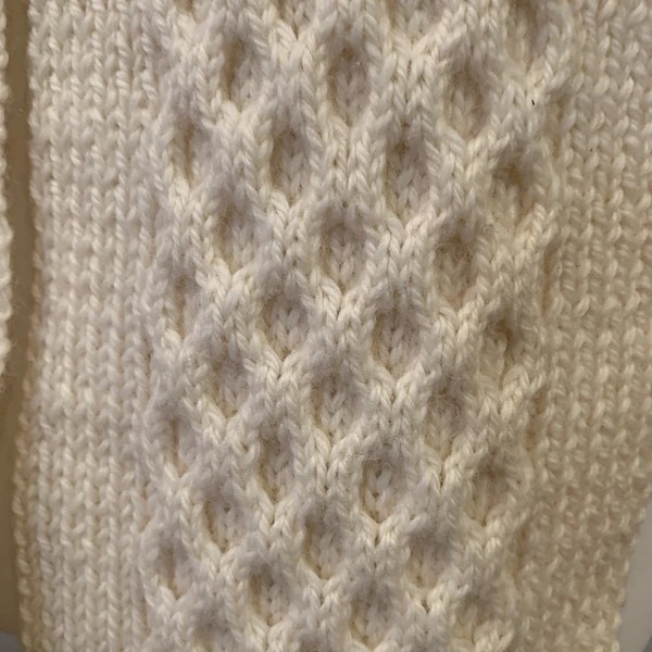 Brianna Honeycomb Scarf, knit-e3-jpg