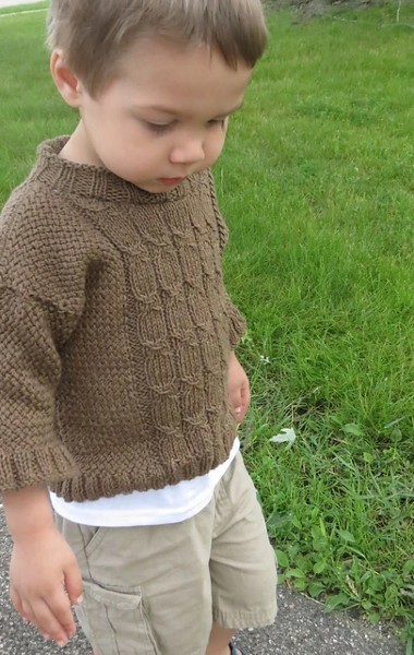 Mannish Sweater, 12 mos to 16 yrs, knit-a1-jpg