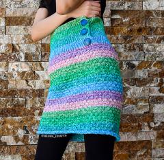 Double Faced Skirt, XS-2XL, knit-a1-jpg
