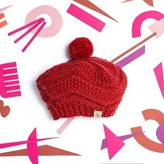 25+ Chic and Free Knit Berets-a2-jpg