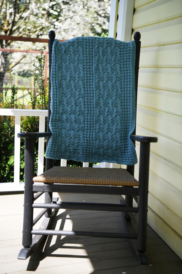 Cable and Slip Afghan, knit-s2-jpg