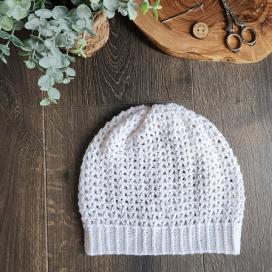 Lacy V-Stitch Slouch Hat and Scarf-q1-jpg