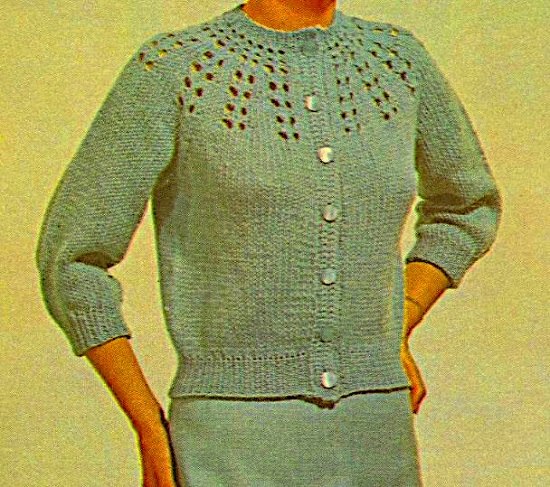 Lace Yoke Cardigan, S/M/K, knit-a1-jpg