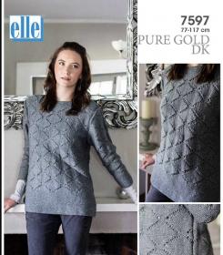 Pullover 7597, 30&quot; to 46&quot;, knit-s2-jpg