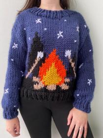 Cozy Campfire Sweater, S-5X, knit-s3-jpg