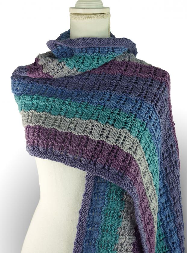 Lacy Prayer Shawl, knit-a2-jpg