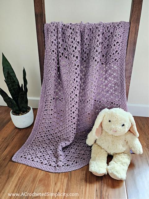 Lilac and Lace Blanket-w1-jpg