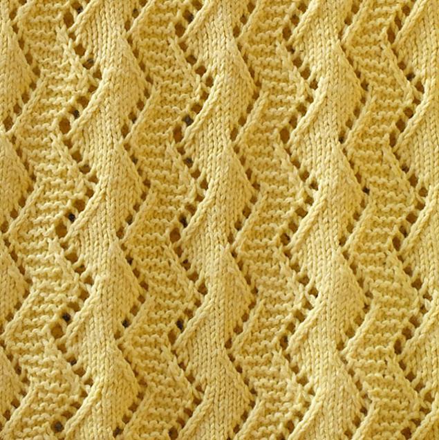 Zig Zag Blanket, knit-a2-jpg