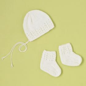 Petals and Leaves Layette, Newborn to 24 mos, knit-s5-jpg