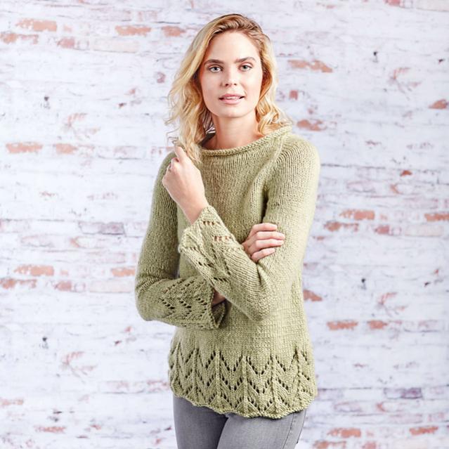 Fluted Lace Pullover, XS-3XL, knit-s2-jpg