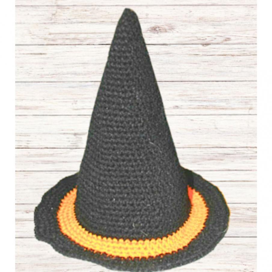Crochet Witch Hat Pattern-jpg