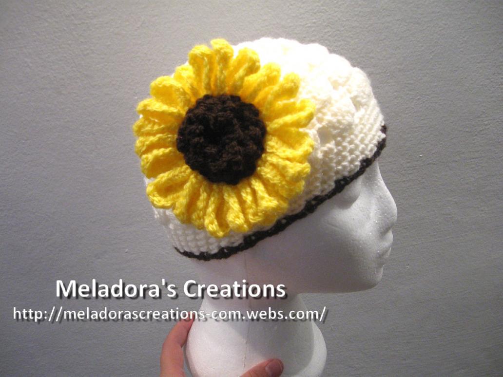 Sunflower - Free pattern &amp; tutorial-crocheted-sunflower-finished-1-jpg