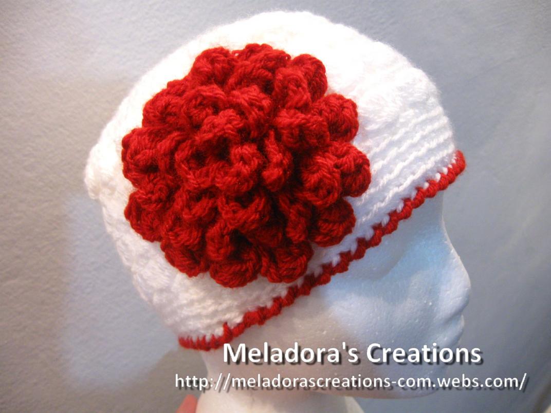 Flat Rose Crocheted Flower - Free Crochet Pattern-flat-rose-flower-7-jpg