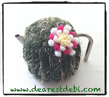 Cactus Tea Cozy &amp; Cactus Flower-img_2146sm-jpg