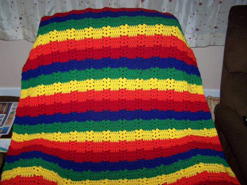 Just finished rainbow baby afghan-rainbow-vertical-shells-baby-afghan-heidi-jpg