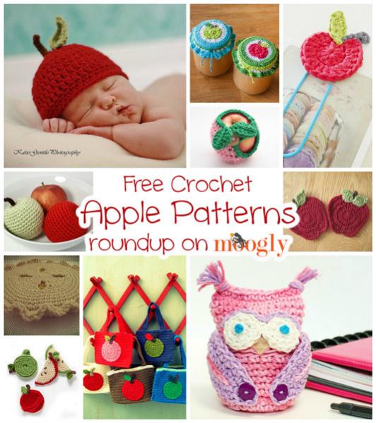 Apple Patterns for your fall harvest and a couple of jar covers too!!!  Enjoy!!!-free-crochet-apple-patterns-jpg