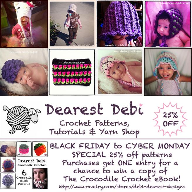 Cyber Monday - Win a Crocodile Crochet eBook-bfriday-jpg