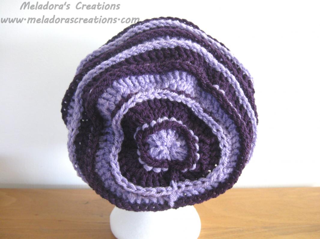 Riptide Slouch Hat - Free Pattern and tutorial-riptide-slouch-hat-purples-3-jpg