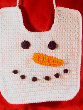 Love my snowmen and flakes-snowman-bib-jpg