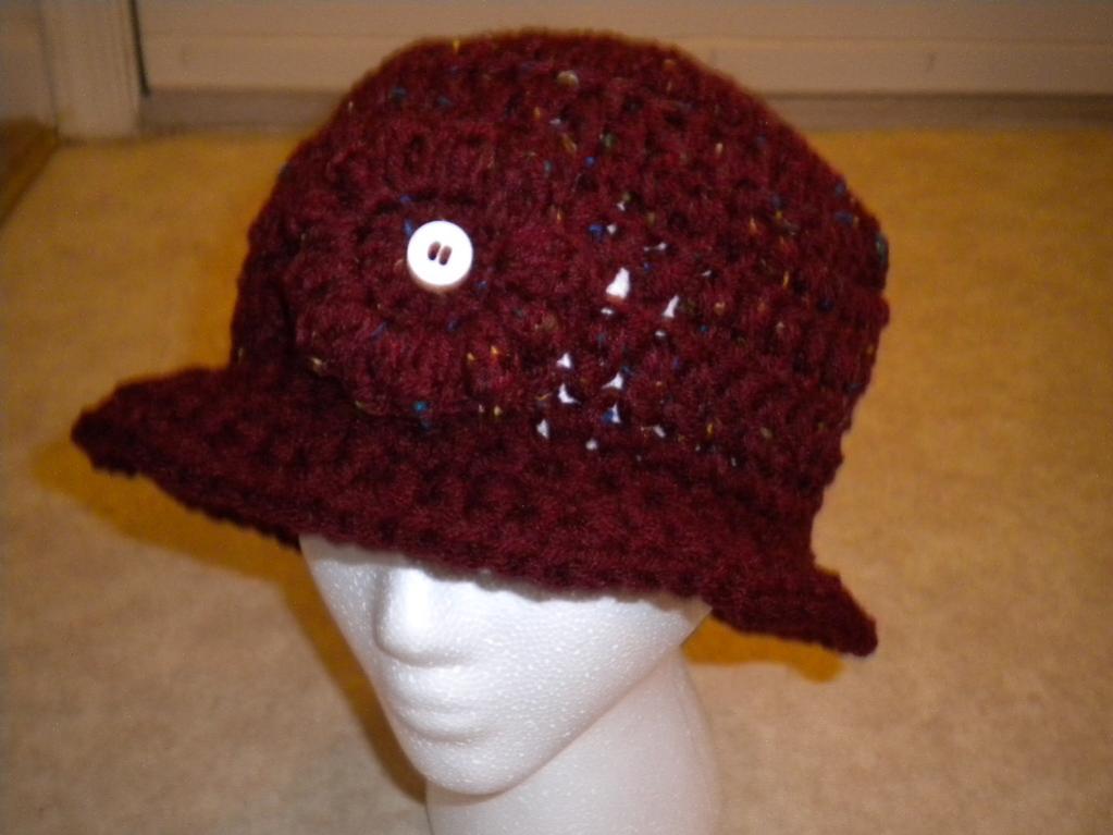 Crochet chunky stlye cloche hat and a purse to match!-dscn0222-jpg