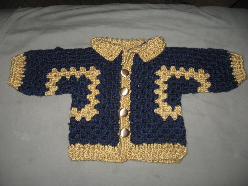 Easy Sports Hexagon Baby Sweater-notre-dame-sweater-jpg
