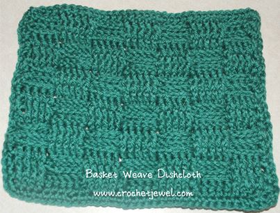 Crochet Basket Weave Dishcloth-10294359_626099910797776_3436205357200435423_n-jpg