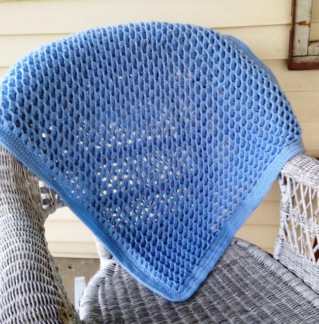 New Crochet Pattern 3 Dimensional Baby Blanket-blueblanketnew-jpg